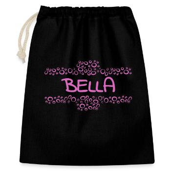 Bella - Sac cadeau 40 x 50 cm - noir - Devant