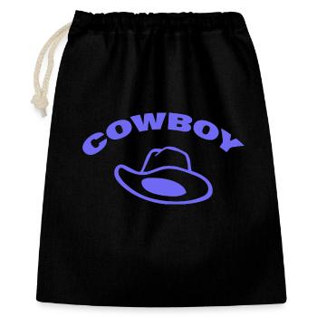 Cowboy - Gift Bag 40 x 50 cm - black - Front