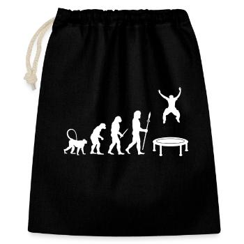 Trampoline Jumper Development - Gift Bag 40 x 50 cm - black - Front
