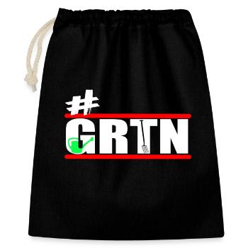 Garden - Gardeners - Gardening - GRTN - Gift Bag 40 x 50 cm - black - Front