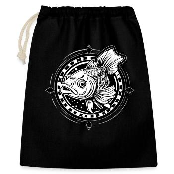 CARPE - Sac cadeau 40 x 50 cm - noir - Devant