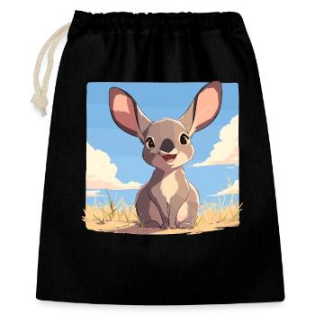 Wallabies Wallaby - Gift Bag 40 x 50 cm - black - Front