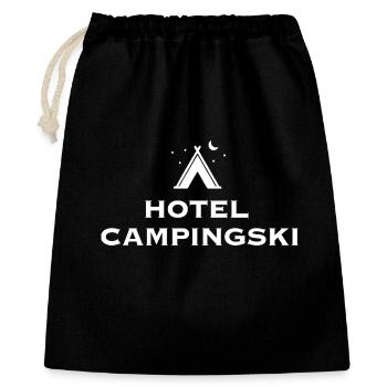 Hotel Campingski - Gift Bag 40 x 50 cm - black - Front