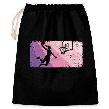Basketball Girls Basketball Women - Gift Bag 40 x 50 cm - black - Front