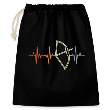 Bow Hunt Pulse Beat - Gift Bag 40 x 50 cm - black - Front