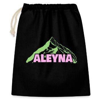 Mount Aley - Gift Bag 40 x 50 cm - black - Front