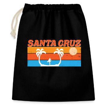Santa Cruz Surf Retro Sunset - Gift Bag 40 x 50 cm - black - Front