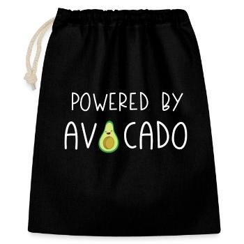 Propulsé par Avocado - Sac cadeau 40 x 50 cm - noir - Devant