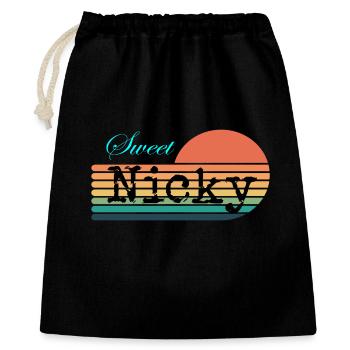 Nicky sweet Nicky Retro Vintage - Gift Bag 40 x 50 cm - black - Front