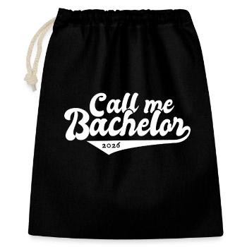 Licence Diplôme 2026 - Sac cadeau 40 x 50 cm - noir - Devant