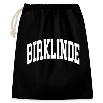 Black Linde - Gift Bag 40 x 50 cm - black - Front