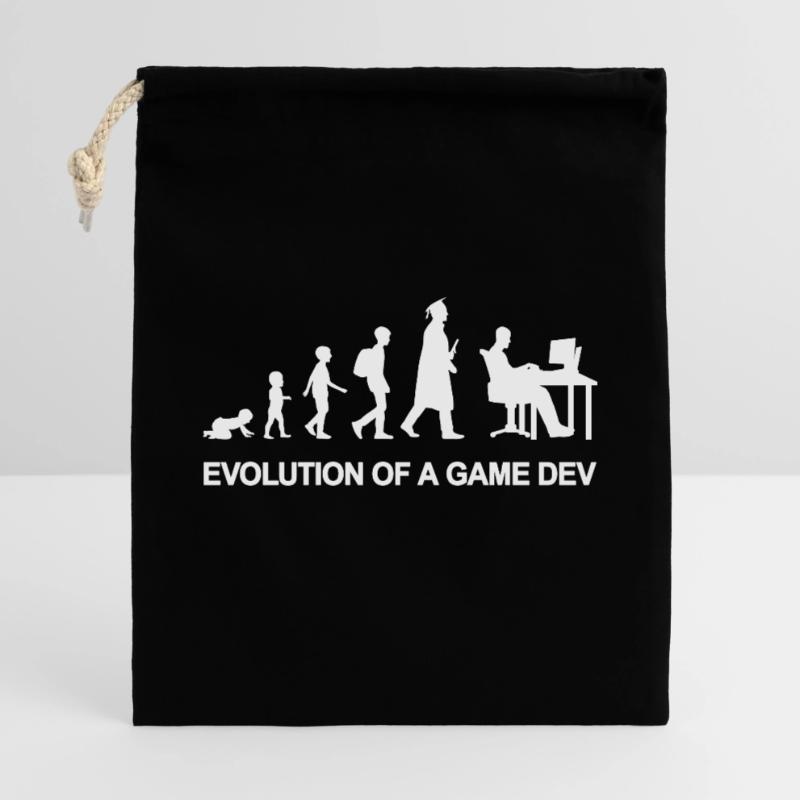 Game Developer Evolution Gift Bag 40 x 50 cm