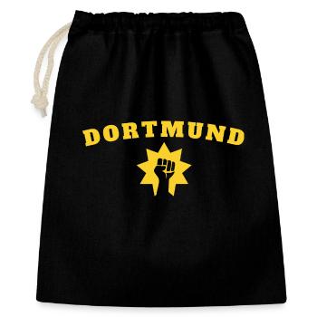 Dortmund - Sac cadeau 40 x 50 cm - noir - Devant