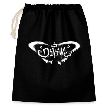 Grunge Butterfly – Mystical Transformation - Gift Bag 40 x 50 cm - black - Front