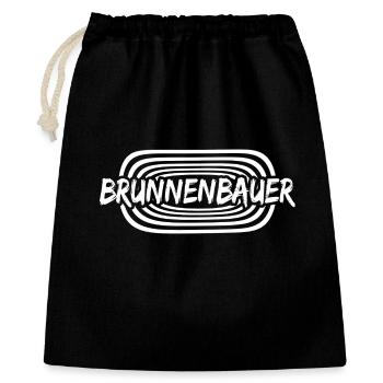 Work well builder - Gift Bag 40 x 50 cm - black - Front