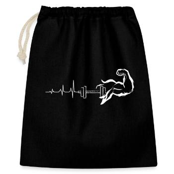 Flex Heartbeat Barbell - Gift Bag 40 x 50 cm - black - Front