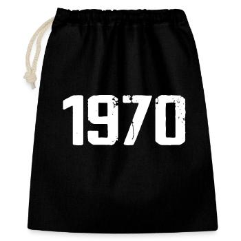 1970 - Gift Bag 40 x 50 cm - black - Front