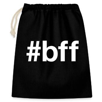 BFF WHITE - Gift Bag 40 x 50 cm - black - Front