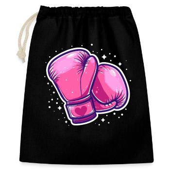 Boxing Gloves Graphic - Gift Bag 40 x 50 cm - black - Front