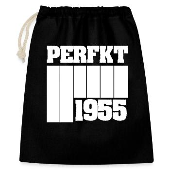 1955 - Sac cadeau 40 x 50 cm - noir - Devant