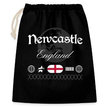 Newcastle England Streetwear Travel Souvenir - Gift Bag 40 x 50 cm - black - Front