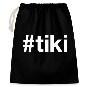 TIKI Hashtag - Sac cadeau 40 x 50 cm - noir - Devant
