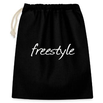 Freestyle - Gift Bag 40 x 50 cm - black - Front