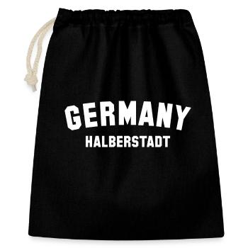 HALBERSTADT, Germany - Gift Bag 40 x 50 cm - black - Front