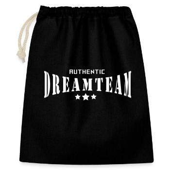 Dream team Authentic - Sac cadeau 40 x 50 cm - noir - Devant