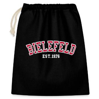Bielefeld Est. 1976 - Gift Bag 40 x 50 cm - black - Front
