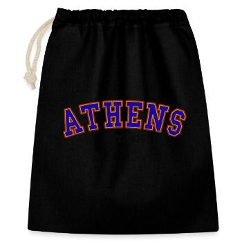 Athens Est.1975 - Gift Bag 40 x 50 cm - black - Front