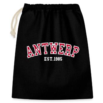 Anvers Est. 1985 - Sac cadeau 40 x 50 cm - noir - Devant
