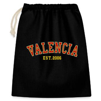 Valencia Est. 2006 - Gift Bag 40 x 50 cm - black - Front