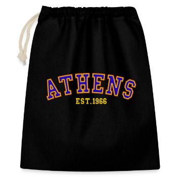 Athens Est. 1966 - Gift Bag 40 x 50 cm - black - Front