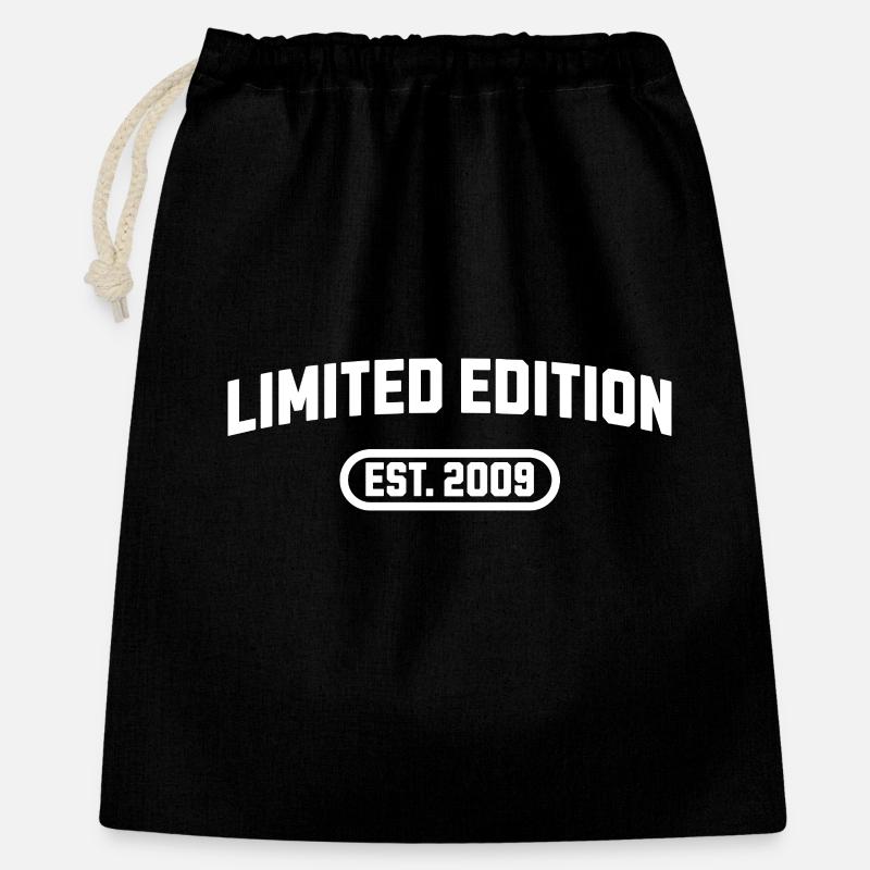 Limited Edition 2009 Birthday - Gift Bag 40 x 50 cm - black