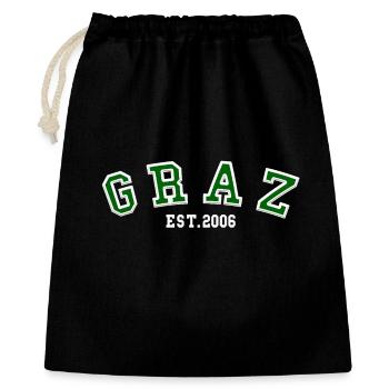 Graz Est. 2006 - Gift Bag 40 x 50 cm - black - Front