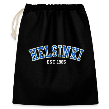 Helsinki Est.1965 - Gift Bag 40 x 50 cm - black - Front