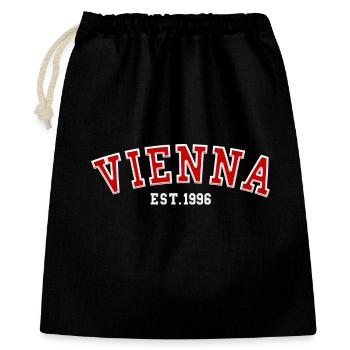 Création de Vienne en 1996 - Sac cadeau 40 x 50 cm - noir - Devant
