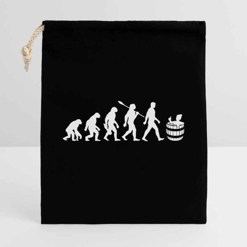 Evolution - Eisbader - Winterbaden - Eisbaden Gift Bag 40 x 50 cm