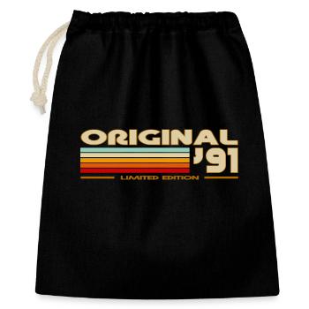 1991 - Gift Bag 40 x 50 cm - black - Front