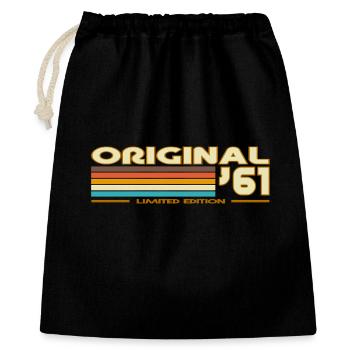 1961 - Gift Bag 40 x 50 cm - black - Front