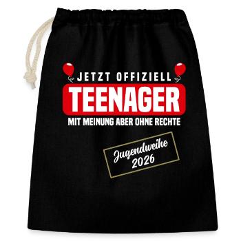 Youth Consecration 2026 - Gift Bag 40 x 50 cm - black - Front