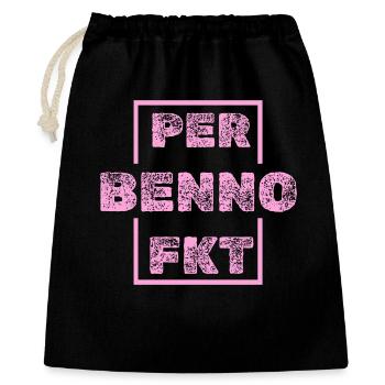 Benno en tant qu’unique - Sac cadeau 40 x 50 cm - noir - Devant
