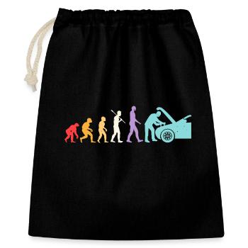 Evolution Mechanic Humor Mechanic Garage - Gift Bag 40 x 50 cm - black - Front