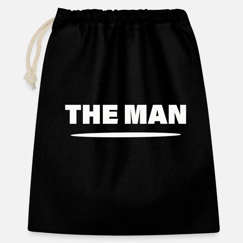 L’HOMME - Sac cadeau 40 x 50 cm - noir
