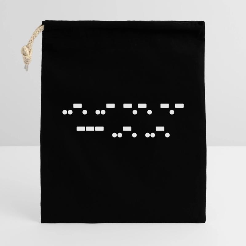 F*** Off In Morse Code Gift Bag 40 x 50 cm