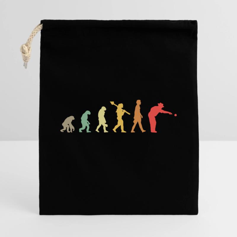 Evolution Boule  Geschenkbeutel aus Baumwolle (40 x 50 cm)