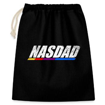 Vape Genre Retro Logo Design Nasdad - Gift Bag 40 x 50 cm - black - Front