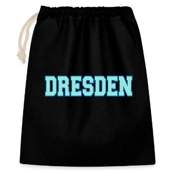 Dresden Block Font Outfit Design - Gift Bag 40 x 50 cm - black - Front