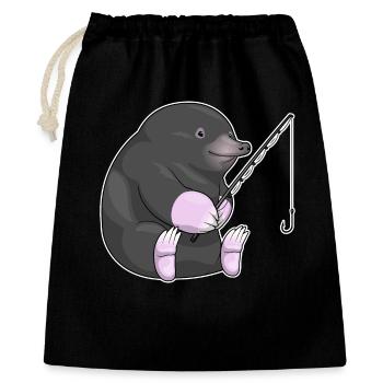 Mole Angler Fishing Rod Fishing Rod - Gift Bag 40 x 50 cm - black - Front